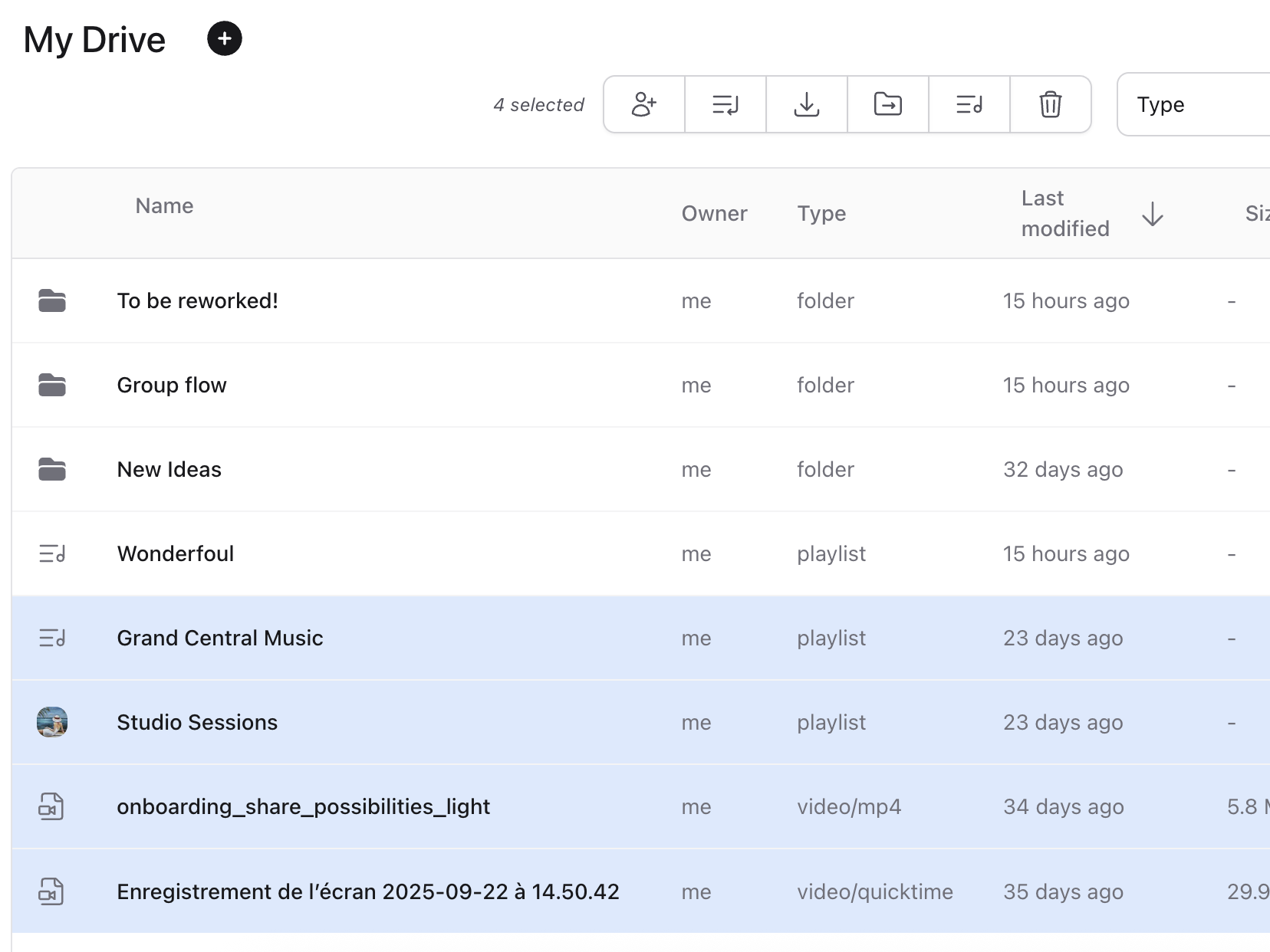 Batch operations and multi-select