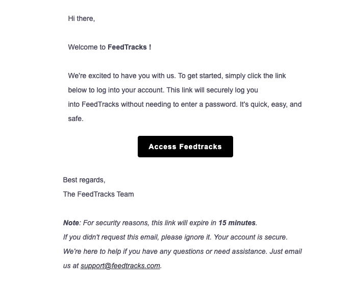 Secure email verification with encrypted magic link