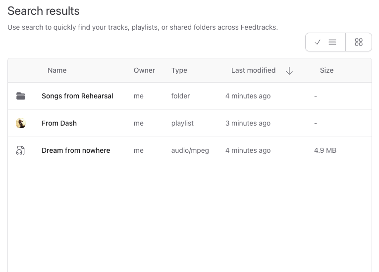 Search filters for precise results